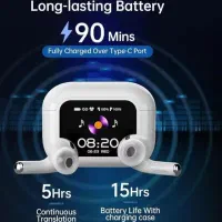 ایرپاد لمسی با قابلیت ساعت هوشمند کیفیت بالا|لوازم جانبی موبایل و تبلت|سمنان, |دیوار