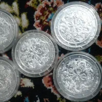 ۷سکه نقره استاندارد|کلکسیون سکه، تمبر، اسکناس|تهران, شهرک ولیعصر جنوبی|دیوار