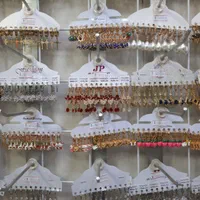 انواع گوشواره های نگین دار و ساده دارای مدل مختلف|بدلیجات|قم, ارم|دیوار