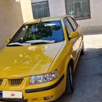 تاکسی سمند مدل ۸۵ بدون خط و خش تازه نقاشی شده