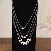 گردنبند چهار تیکه مروارید