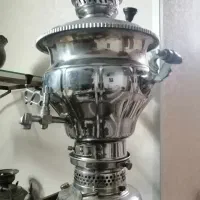 سماور نفتی و مجمعه مسی