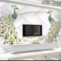 نصاب و نصب کاغذ دیواری و پوستر سه بعدی