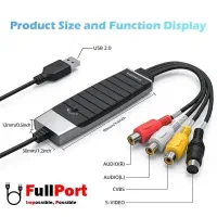 کارت کپچر Faranet USB 2.0 Video & Audio Grabber|قطعات و لوازم جانبی رایانه|شیراز, نصر|دیوار
