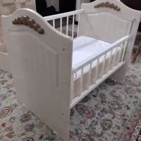 تخت کنار مادر گهواره ای|تخت و سرویس خواب|قم, انسجام|دیوار