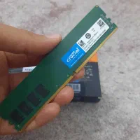 رم 16 گیگ کروشیال و هارد SSD 250 Samsung
