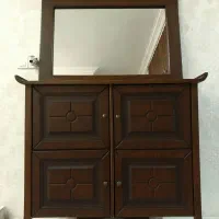 آینه وکنسول چوبی