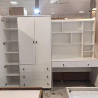 سه تیکه کمدلباس.دراور کمد لباس با دراور ۶کشاب خطی|جاکفشی، کمد، دراور|مشهد, عبادی|دیوار