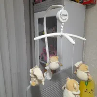 لالایی بالای تخت نوزاد|اسباب و اثاث بچه|زنجان, |دیوار