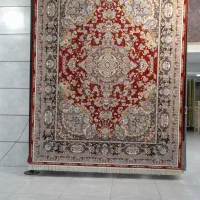 یک‌‌جفت‌فرش ۱۲۰۰‌ ابریشم الماس‌زرین کاشان