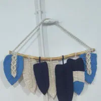 دیوارکوب مکرومه