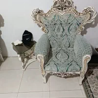 مبل سلطنتی 9نفره|مبلمان خانگی و میز عسلی|تهران, هرندی|دیوار