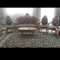 مبل سلطنتی سالم|مبلمان خانگی و میز عسلی|قم, دروازه چوبی|دیوار