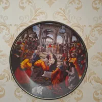 بشقاب دیوار کوب انتیک