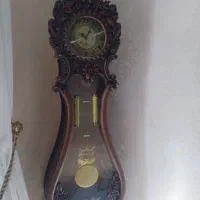 ساعت ایستاده چوب منبت|ساعت دیواری و تزئینی|رودهن, |دیوار