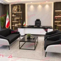 انواع۶ مبلمان مدرن میز مدیریت اداری کلاسیک کانتر