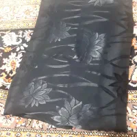 چادرمشکی گلداروچادررنگی نقره کوب شیک