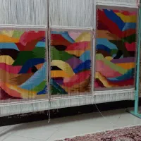 گلیم دستبافت مناسب رومیزی