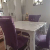 مبل کلاسیک 9نفره به همراه میز غذا خوری 4 نفره|مبلمان خانگی و میز عسلی|خوی, |دیوار