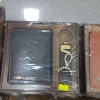 ست کیف پول جاکارتی و جاکلیدی کادوئی چرم اصل|کیف، کفش، کمربند|قم, نیروگاه|دیوار