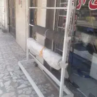 رگال و استند دست ساز چرخ دار