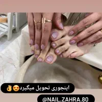 کاشت ژل و پودر با بهترین متریال کمترین هزینه|خدمات آرایشگری و زیبایی|اندیمشک, |دیوار