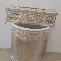 جای دستمال و سطل