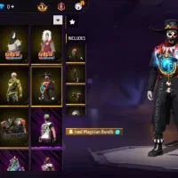 اکانت فری فایر گاد گادفقط حضوری،میام بروجرد|کنسول، بازی ویدئویی و آنلاین|بروجرد, |دیوار