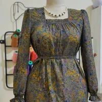 آموزش خیاطی لباس کردی زنانه