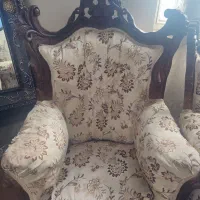 مبل 6نفره سلطنتی|مبلمان خانگی و میز عسلی|کرج, کلاک نو|دیوار