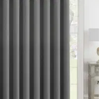 ۴ عدد پرده پانچ طوسی کاملا نو