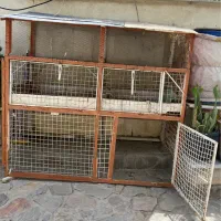 قفسه پرنده فلزی سالم فروشی