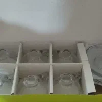 دودست فنجان نعلبکی پیرکس