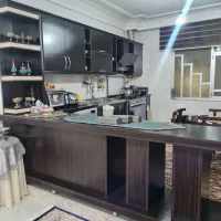 کابینت ام دی اف-هود-سینک وشیر آب|کتابخانه، شلف، قفسه‌های دیواری|اسلام‌‌آباد غرب, |دیوار