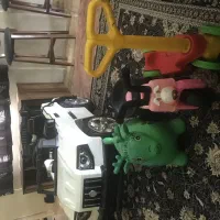 ماشین شارژی دنده ای با لوازم دیگه