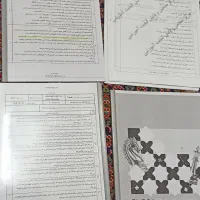 مجموعه کتاب ها و جزوه کنکور انسانی تمیز و کامل|کتاب و مجله ادبی|خمینی‌شهر, |دیوار