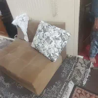 مبل شش نفر همراه با بوفه