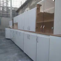 کابینت دست دوم تمام فلزی رنگ کوره ای در حد نو