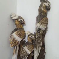مجسمه چوبی