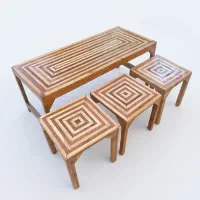 میز عسلی چوبی خاص
