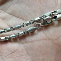 زنجیر نقره گردنبند عتیقه