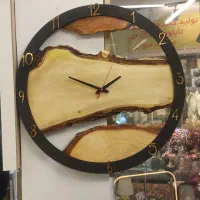ساعت روستیک چوبی|ساعت دیواری و تزئینی|مشهد, چهنو|دیوار