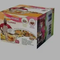 هوا پز فلیوروی توربو درحد نو با وسایل وکارتون|اجاق گاز و لوازم برقی پخت‌وپز|فولادشهر, C3|دیوار