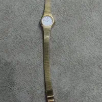 ساعت طلایی سیکو کوارتز اصل ژاپن|ساعت|رشت, بازار|دیوار