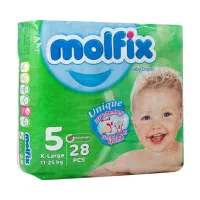 پوشاک مولفیکس سایز 5و6 بسته بزرگ 28عددی