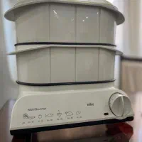 بخارپز براون Braun MultiGourmet دو طبقه سالم و اصل