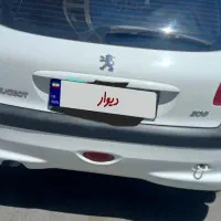 پژو 206|خودرو سواری و وانت|شهر ری, دولتآباد|دیوار