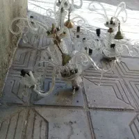 لوستر شیشه ای|لوستر و چراغ آویز|شیراز, سعدیه شمالی|دیوار