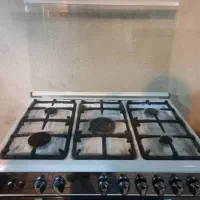 فروش گاز ۵ شعله لوفرا ایتالیایی چدنی|اجاق گاز و لوازم برقی پخت‌وپز|کوهسار (البرز), |دیوار