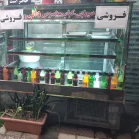 یخچال ویترینی در حد نو